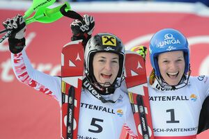 Austriaca Marlies Schild, campioană mondială la slalom special